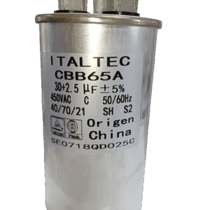 CAPACITOR 30+2.5 MF ITALTEC CUERPO ALUMINIO