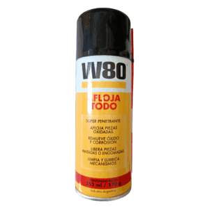 W80 AFLOJA TODO SUPER PENETRANTE AEROSOL X 252 ML